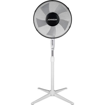 JOHNSON - stojanový ventilátor COLONNA 45 W/230 V, priemer 43 cm, čierna/biela