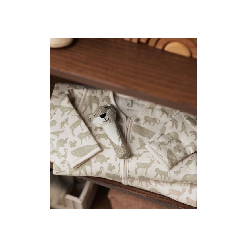 Jollein - Vak na spanie 2v1 3-9 mes. 3 TOG Animals Olive Green