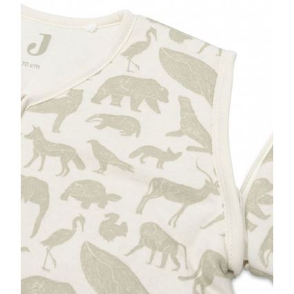 Jollein - Vak na spanie 2v1 3-9 mes. 3 TOG Animals Olive Green