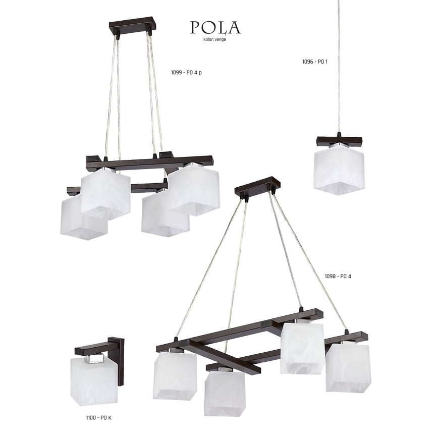 Jupiter 1099 - PO 4 p - Luster POLA 4xE27/60W/230V