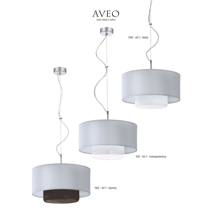 Jupiter - 1122 - Závesné svietidlo AVEO 1xE27/80W/230V
