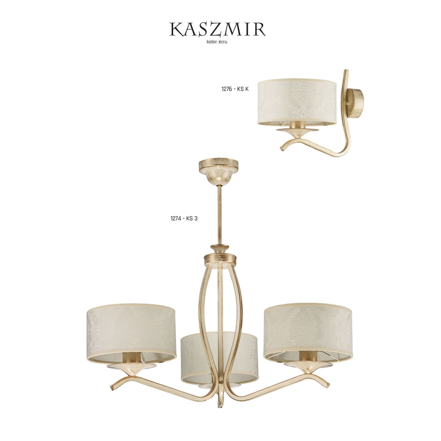 JUPITER 1277-KSLE - Stolná lampa KASZMIR 1xE27/60W