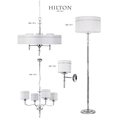 Jupiter 1424 - Luster na reťazi HILTON 3xE27/60W/230V