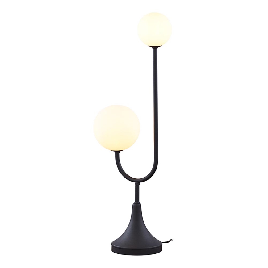 Jupiter 1950 - Stolná lampa SELEN 2xG9/40W/230V čierna