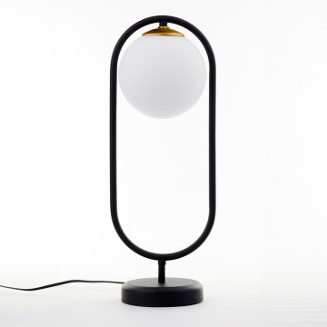 Jupiter 2044 - Stolná lampa IGON 1xE14/40W/230V čierna