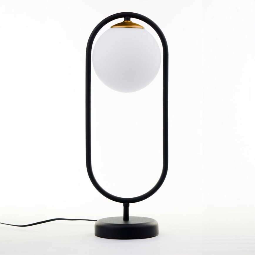 Jupiter 2044 - Stolná lampa IGON 1xE14/40W/230V čierna