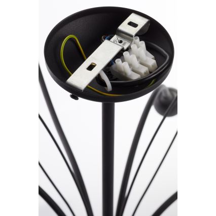 Jupiter 2056 - Luster na tyči GLORIOSA 10xG9/14W/230V čierna