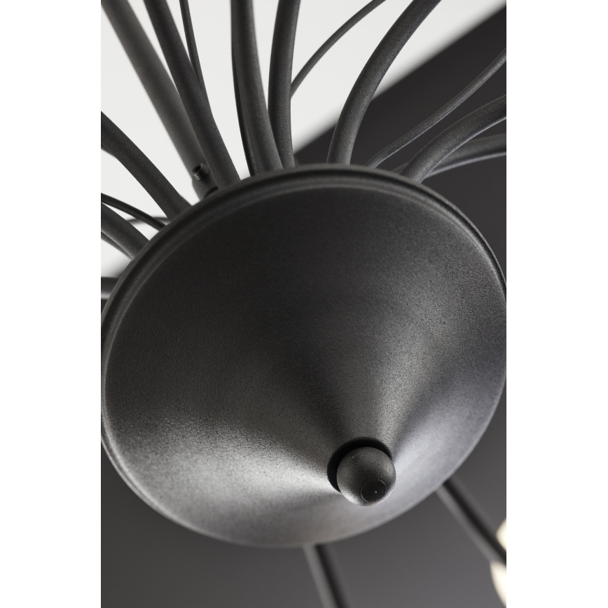 Jupiter 2057 - Luster na reťazi GLORIOSA 15xG9/14W/230V čierny