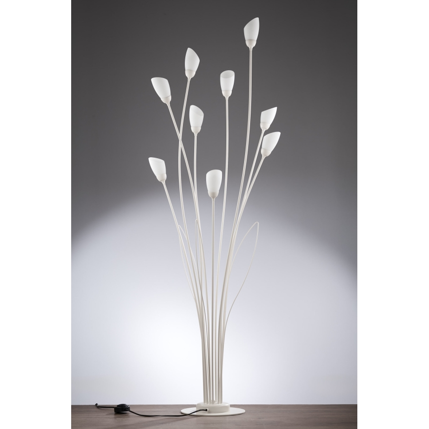 Jupiter 2063 - Stojacia lampa GLORIOSA 9xG9/14W/230V krémová