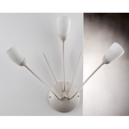 Jupiter 2064 - Nástenné svietidlo GLORIOSA 3xG9/14W/230V krémové