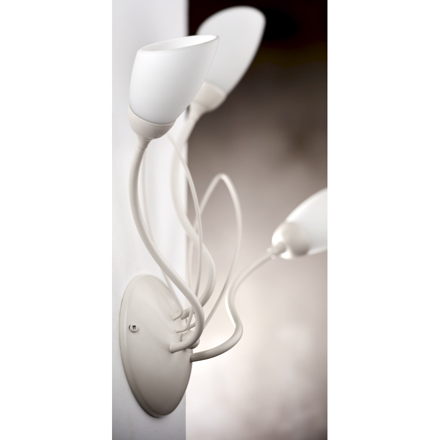 Jupiter 2064 - Nástenné svietidlo GLORIOSA 3xG9/14W/230V krémové