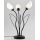 Jupiter 2065 - Stolová lampa GLORIOSA 3xG9/14W/230V čierna