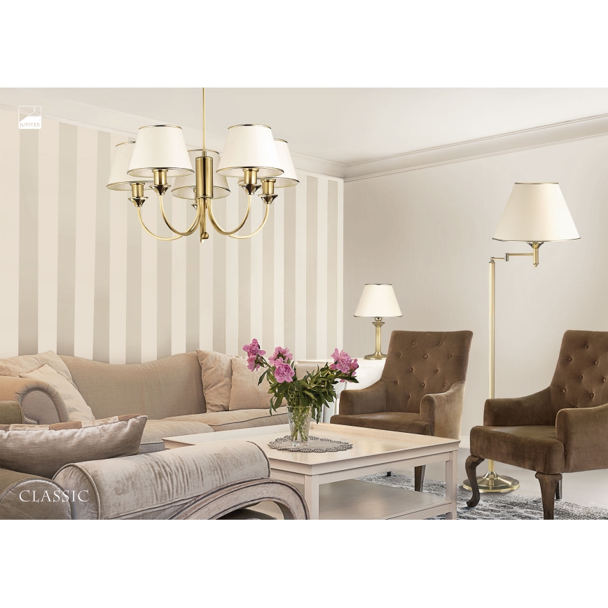 Jupiter 207-CL P L - Lampa stojacie CLASSIC 1xE27/60W/230V