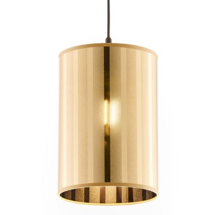 Jupiter 2090 - Luster na lanku CORTINA 1xE27/15W/230V zlatá/čierna