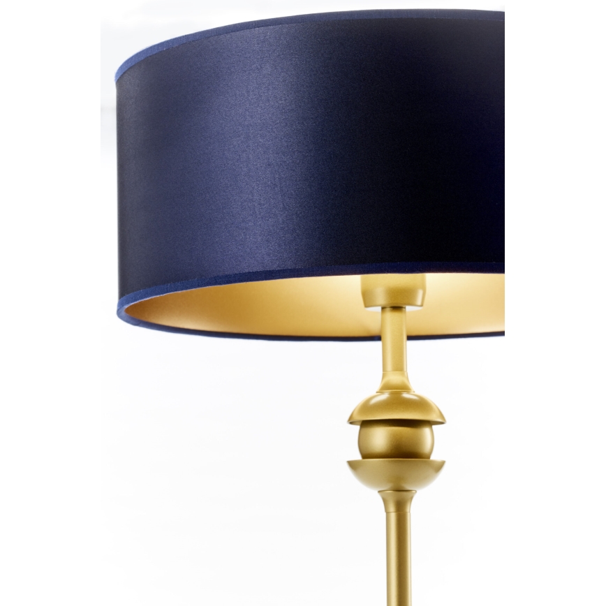 Jupiter 2116 - Stolná lampa KASZMIR 1xE27/15W/230V modrá/zlatá