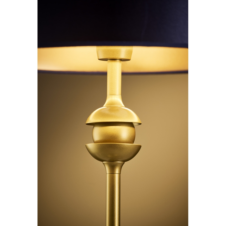 Jupiter 2116 - Stolná lampa KASZMIR 1xE27/15W/230V modrá/zlatá