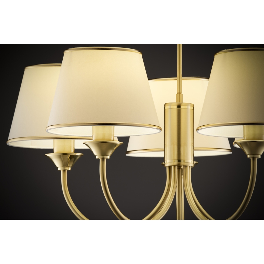 Jupiter 286 - CL 5 - Luster na tyči CLASSIC 5xE27/60W/230V