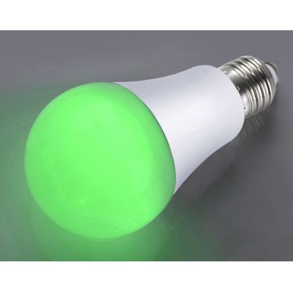 JUST LIGHT. 08132-43 - LED Žiarovka LILUCO E27/4W/230V zelená