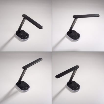 JUST LIGHT. 11018-18 - LED RGBW LED Stmievateľná dotyková stolná lampa s bezdrôtovým nabíjaním TINA LED/4W/230V