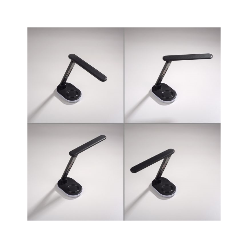 JUST LIGHT. 11018-18 - LED RGBW LED Stmievateľná dotyková stolná lampa s bezdrôtovým nabíjaním TINA LED/4W/230V