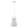 JUST LIGHT. 11060-16 - Luster na lanku EVA 1xE27/60W/230V pr. 26,5 cm biela