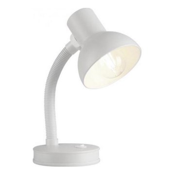 JUST LIGHT. 11080-16 - Flexibilná stolná lampa FLEXI 1xE27/25W/230V biela