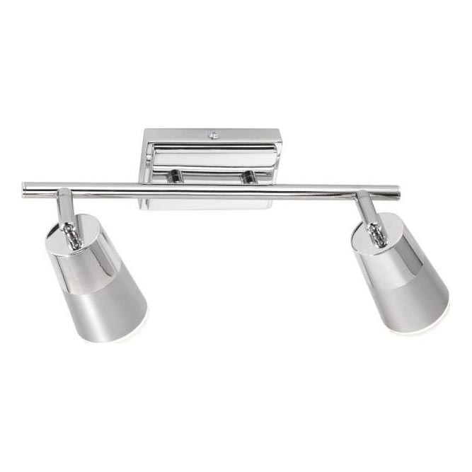 JUST LIGHT. 11229-17 - LED Bodové svietidlo DALLI 2xLED/3,5W/230V lesklý chróm
