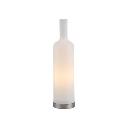 JUST LIGHT. 14006-16 - Stolná lampa BOTTLE 1xE14/25W/230V biela