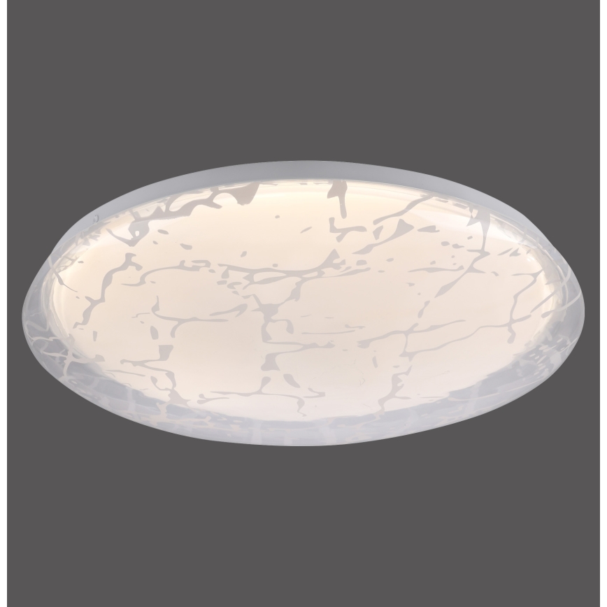 JUST LIGHT. 14008-16 - LED stmievateľné stropné svietidlo ART PLAFO LED/20W/230V 2700-6500K priemer 38 cm biela + diaľkové ovládanie