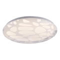 JUST LIGHT. 14009-16 - LED stmievateľné stropné svietidlo ART PLAFO LED/20W/230V 2700-6500K pr. 38 cm biela + diaľkové ovládanie