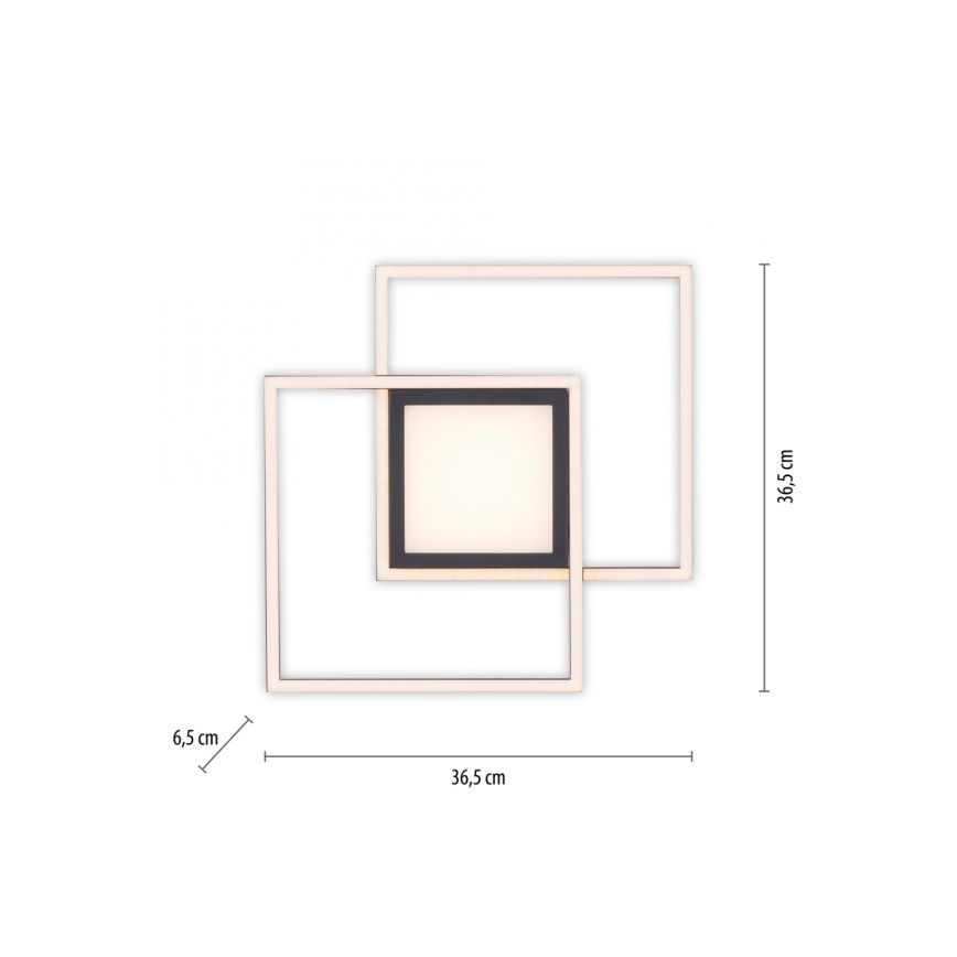 JUST LIGHT. 14144-18 - LED Stropné svietidlo ASMIN LED/26W/230V