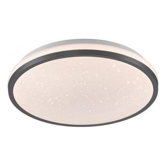 JUST LIGHT. 14293-18 - LED Stmievateľné stropné svietidlo KYLE LED/10W/230V pr. 28 cm čierna