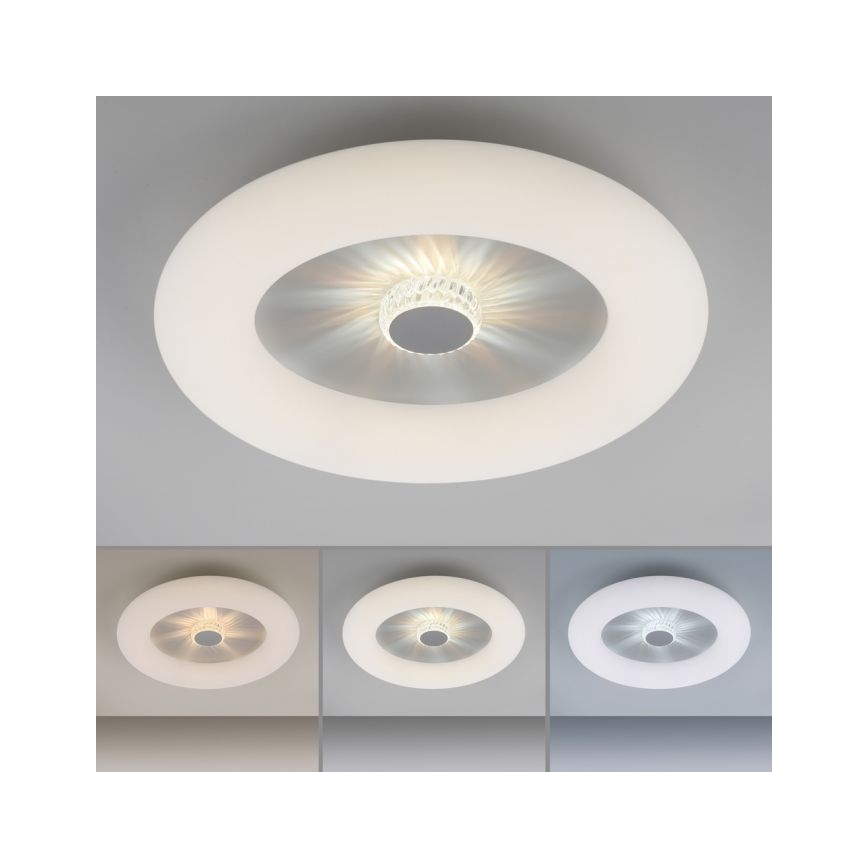 JUST LIGHT. 14383-16 - LED Stmievateľné stropné svietidlo VERTIGO LED/26W/230V 2700-5000K biela + diaľkové ovládanie