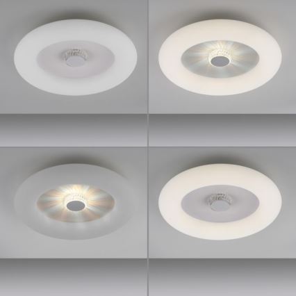 JUST LIGHT. 14383-16 - LED Stmievateľné stropné svietidlo VERTIGO LED/26W/230V 2700-5000K biela + diaľkové ovládanie