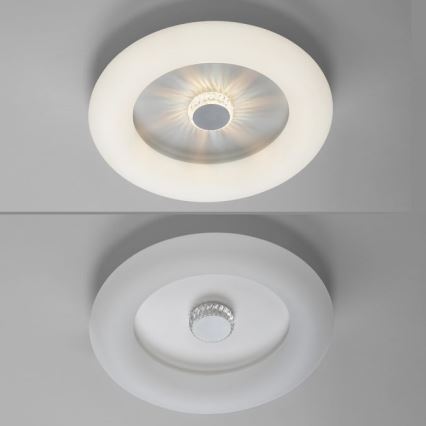 JUST LIGHT. 14383-16 - LED Stmievateľné stropné svietidlo VERTIGO LED/26W/230V 2700-5000K biela + diaľkové ovládanie