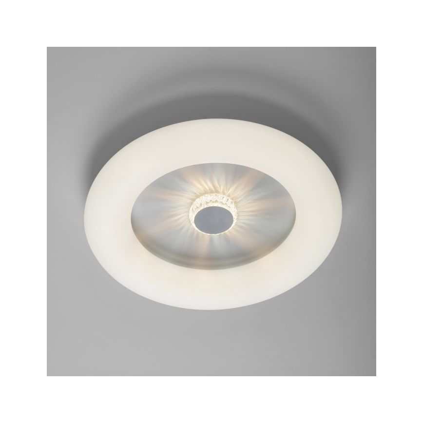 JUST LIGHT. 14383-16 - LED Stmievateľné stropné svietidlo VERTIGO LED/26W/230V 2700-5000K biela + diaľkové ovládanie