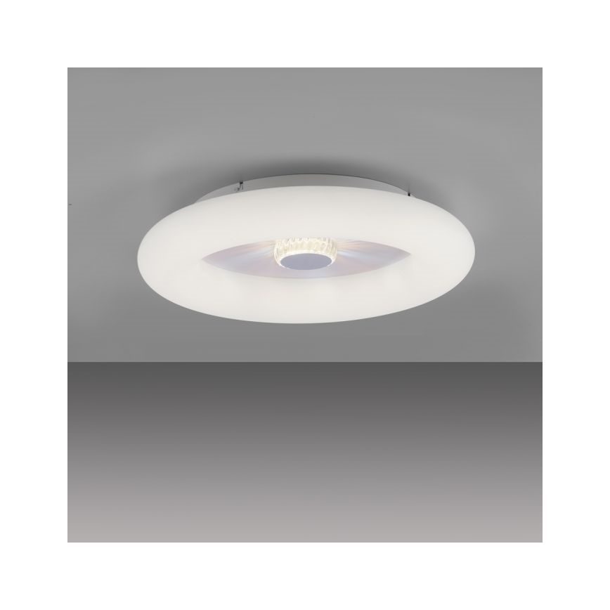 JUST LIGHT. 14383-16 - LED Stmievateľné stropné svietidlo VERTIGO LED/26W/230V 2700-5000K biela + diaľkové ovládanie