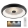 JUST LIGHT. 14384-18 - LED Stmievateľné stropné svietidlo VERTIGO LED/29W/230V 2700-5000K čierna + diaľkové ovládanie