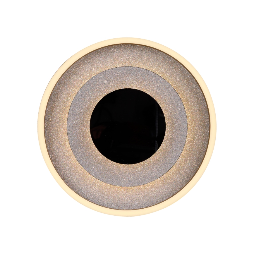 JUST LIGHT. 14409-21 - LED stropné svietidlo GLITTY LED/22W/230V priemer 40 cm čierna