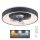 JUST LIGHT. 14644-18 - LED Stmievateľné stropné svietidlo s ventilátorom VENIKA LED/36W/230V pr. 48,6 cm 2700-5000K + diaľkové ovládanie