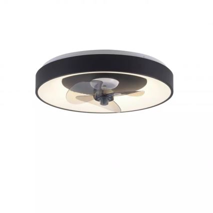 JUST LIGHT. 14644-18 - LED Stmievateľné stropné svietidlo s ventilátorom VENIKA LED/36W/230V pr. 48,6 cm 2700-5000K + diaľkové ovládanie