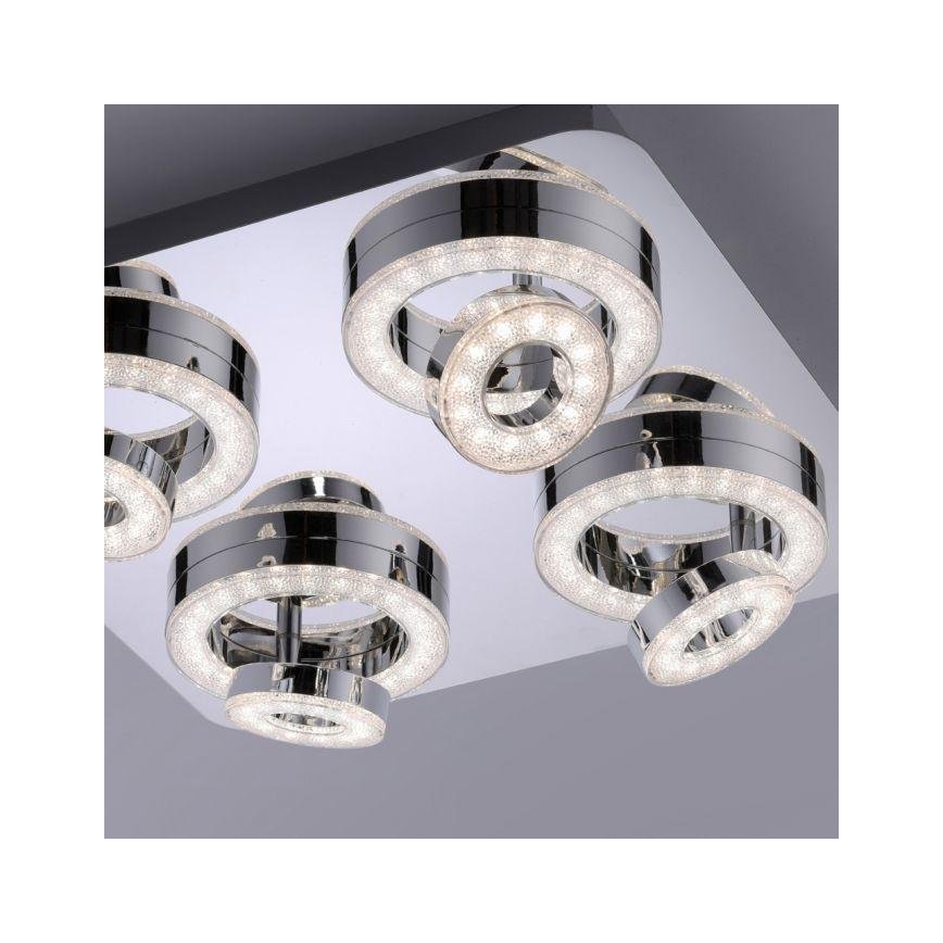 JUST LIGHT. 14662-17 - LED RGBW Stmievateľné bodové svietidlo TIM LOLASMART 4xLED/5,9/230V 2700-5000K + diaľkové ovládanie