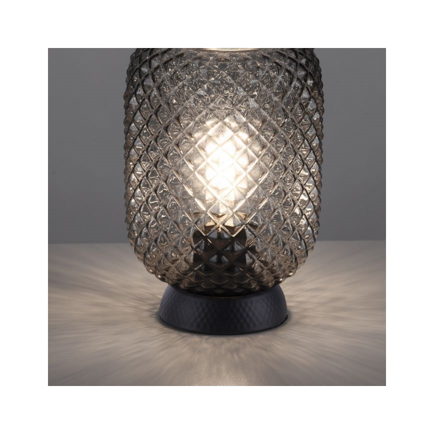 JUST LIGHT. 14906-18 - Stolná lampa REISHI 1xE27/40W/230V čierna