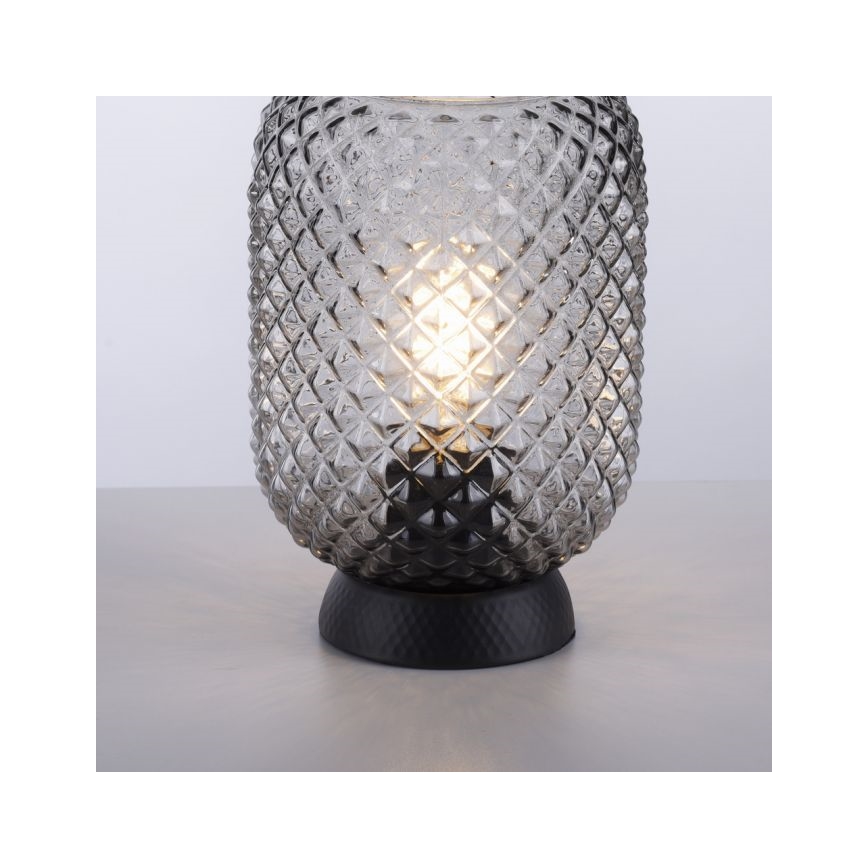 JUST LIGHT. 14906-18 - Stolná lampa REISHI 1xE27/40W/230V čierna