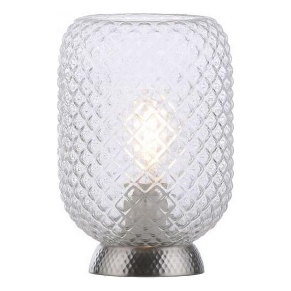 JUST LIGHT. 14906-55 - Stolná lampa REISHI 1xE27/40W/230V matný chróm