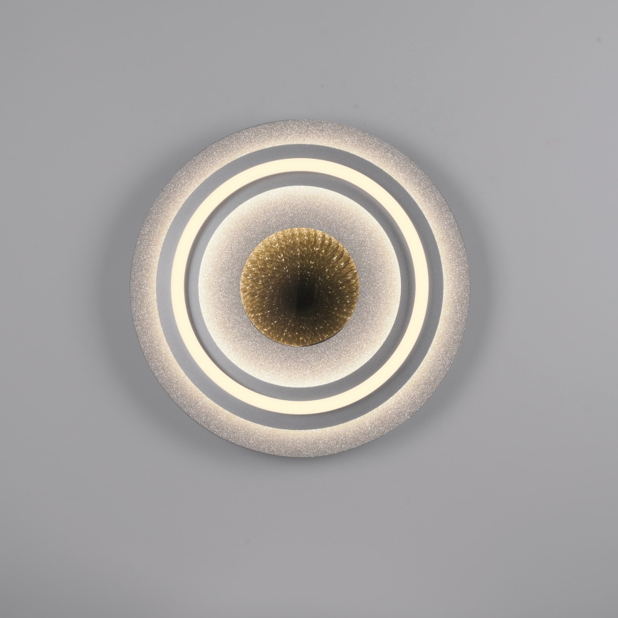 JUST LIGHT. 15089-21 - LED stropné svietidlo CICHIO LED/36W/230V pr. 40 cm matný chróm