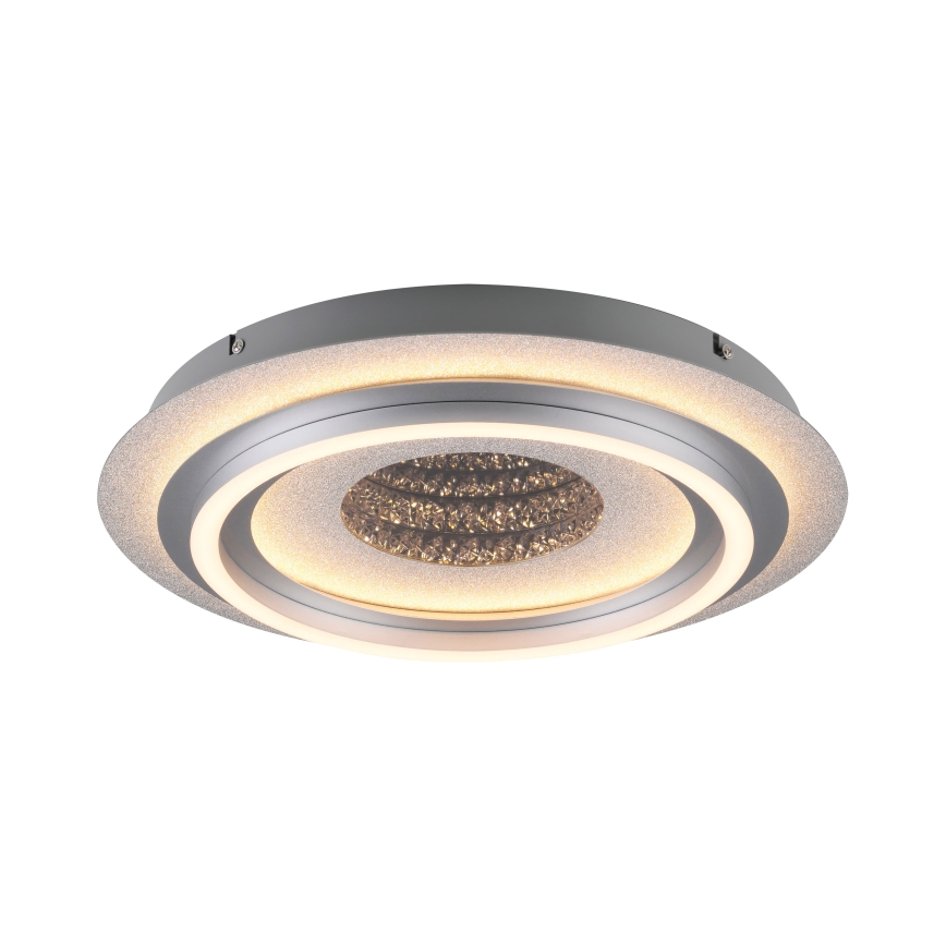 JUST LIGHT. 15089-21 - LED stropné svietidlo CICHIO LED/36W/230V pr. 40 cm matný chróm