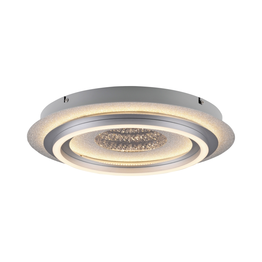 JUST LIGHT. 15089-21 - LED stropné svietidlo CICHIO LED/36W/230V pr. 40 cm matný chróm