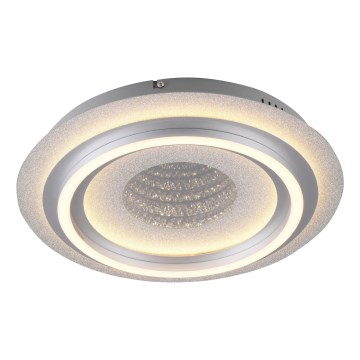 JUST LIGHT. 15089-21 - LED stropné svietidlo CICHIO LED/36W/230V pr. 40 cm matný chróm