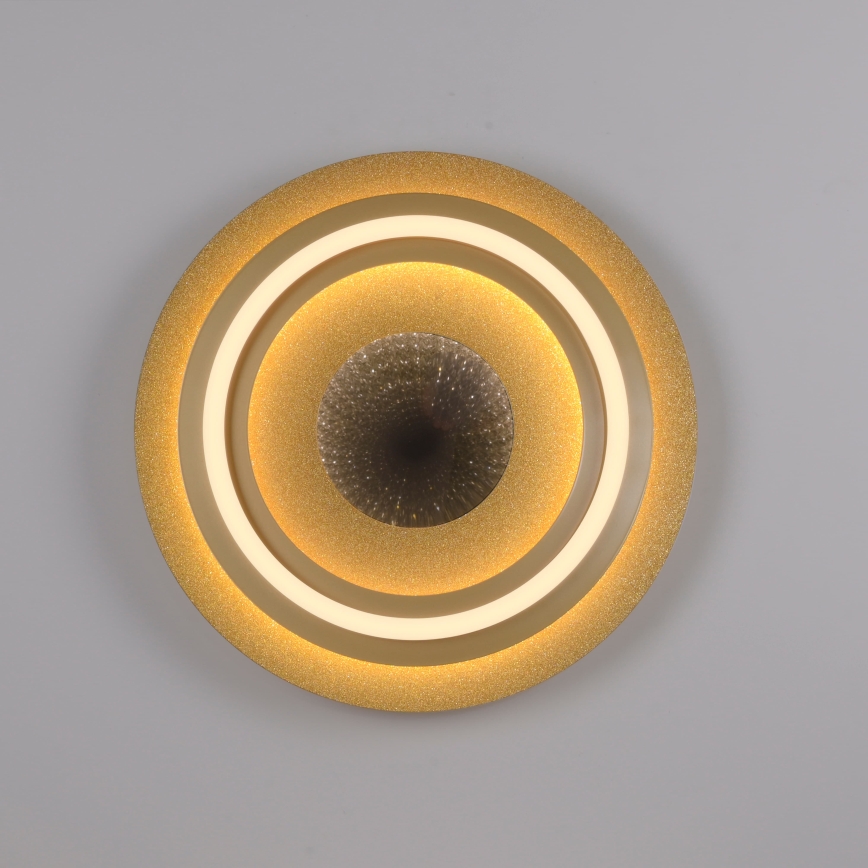 JUST LIGHT. 15089-60 - LED Stropné svietidlo CICHIO LED/36W/230V pr. 40 cm zlaté